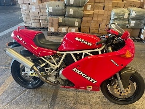 Moto Ducati 900SS de 1991