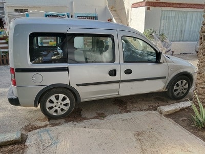 Coche de importado de Suiza. Ficha reducida para matricularlo en España. Ficha reducida Opel Combo del 2008