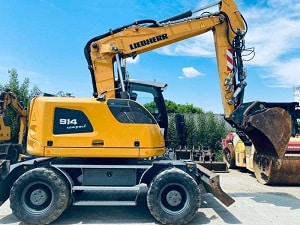 Retroexcavadora Liebherr A 914 Litronic del 2018