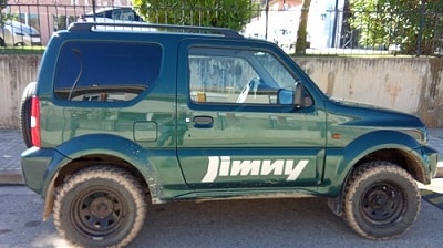 Coche de importación Suiza. Ficha reducida para matricularlo en España. Ficha reducida Suzuki Jimny del 1999