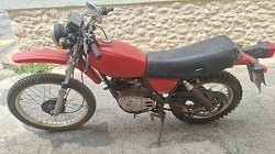 Honda XL 250 S de 1978