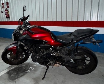 Yamaha MT07 de 2016