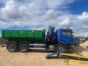 Camión grúa DAF FAT CF85 de 2010