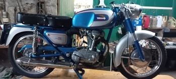 Ficha reducida Ducati 250 Deluxe de 1965