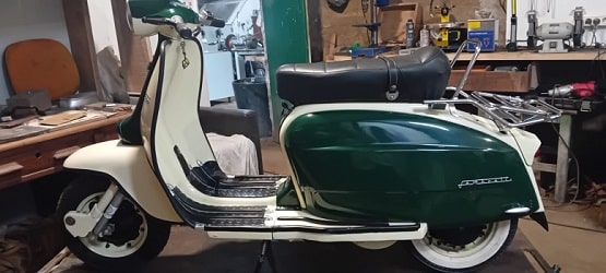 Ficha reducida Lambretta LI 150 de 1965