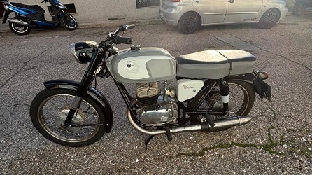 Ficha reducida Ossa 160 T2 de 1967