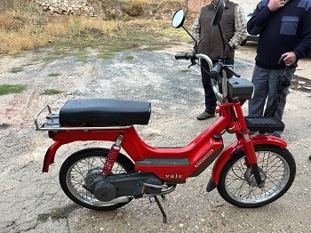 Ficha reducida Vespino Vale Standard de 1982